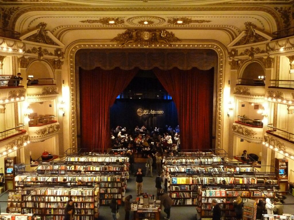 Ateneo Bookshop in Buenos Aires